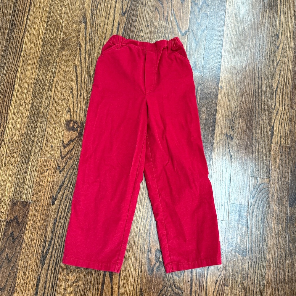 Bella Bliss Red soft fine corduroy